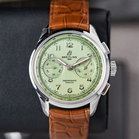 breitling premier b09 pistachio